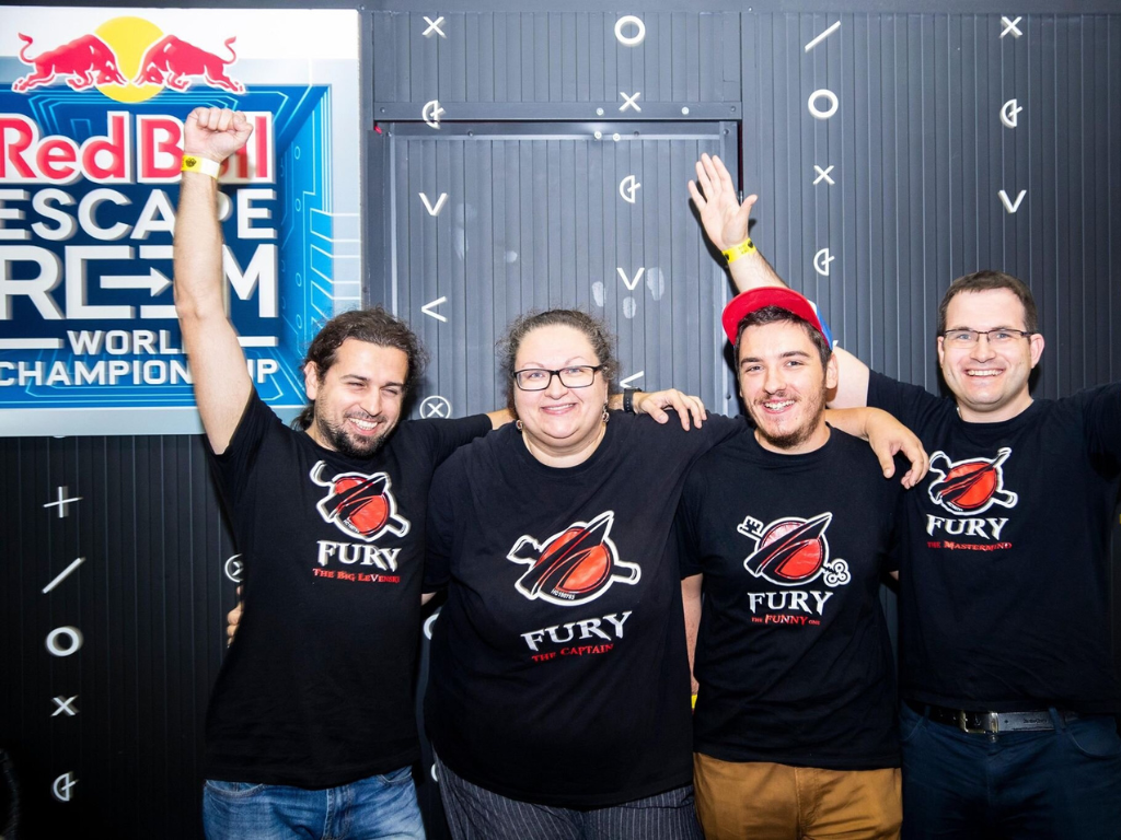 Fury at the Red Bull Escape Room World Championship 2018